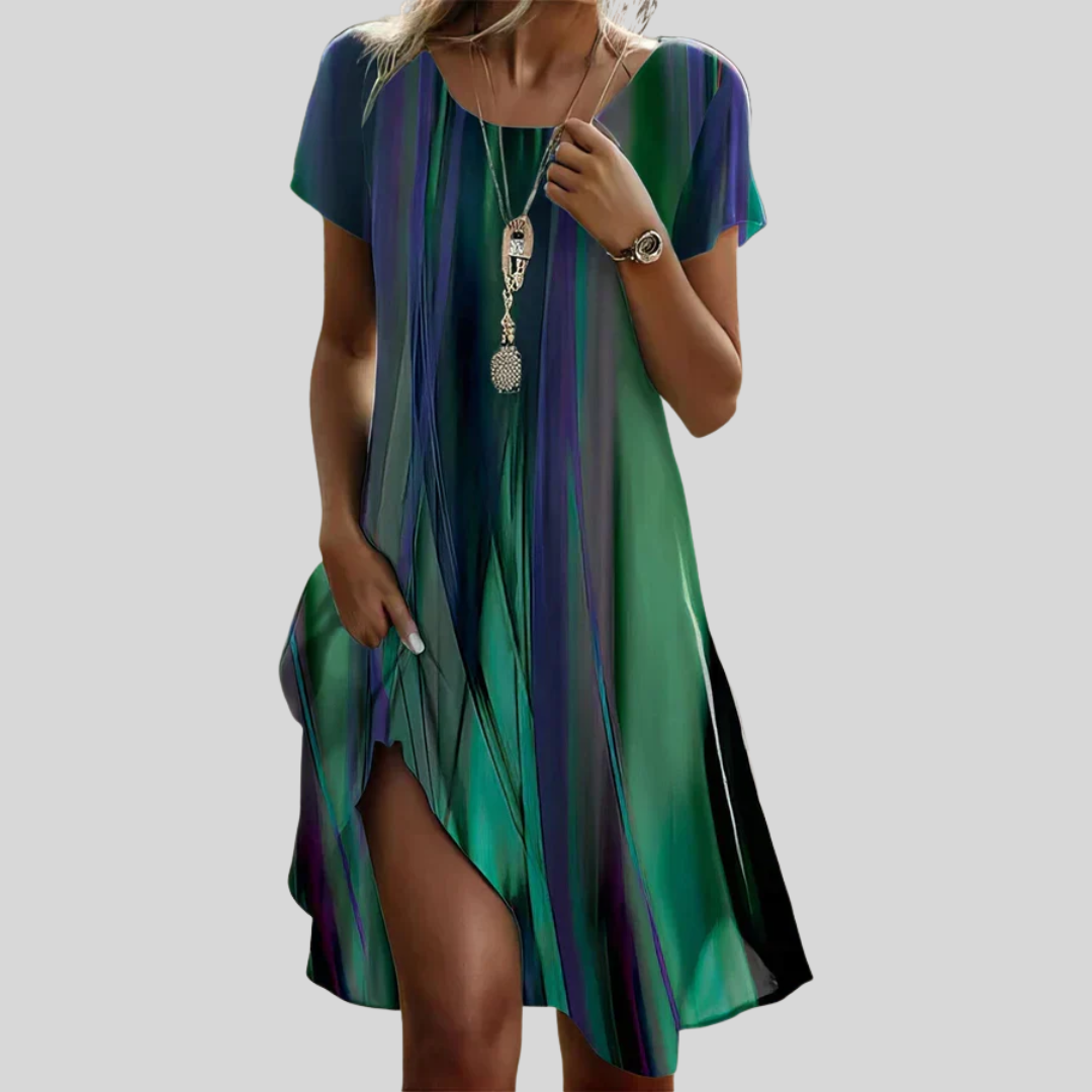FAYE | SHORT-SLEEVED DRESS