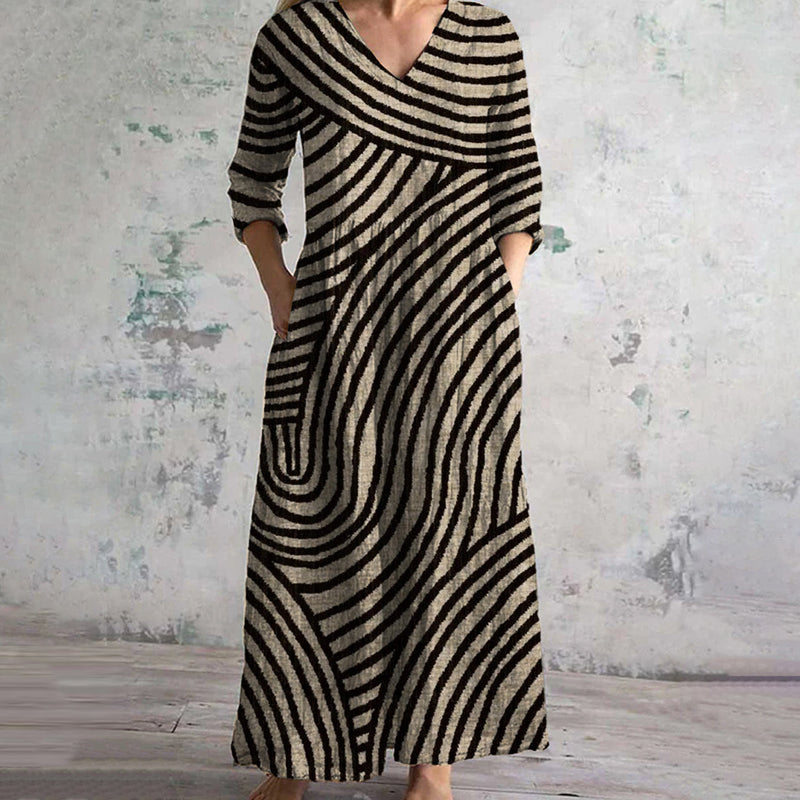 Emma | Striped Dress