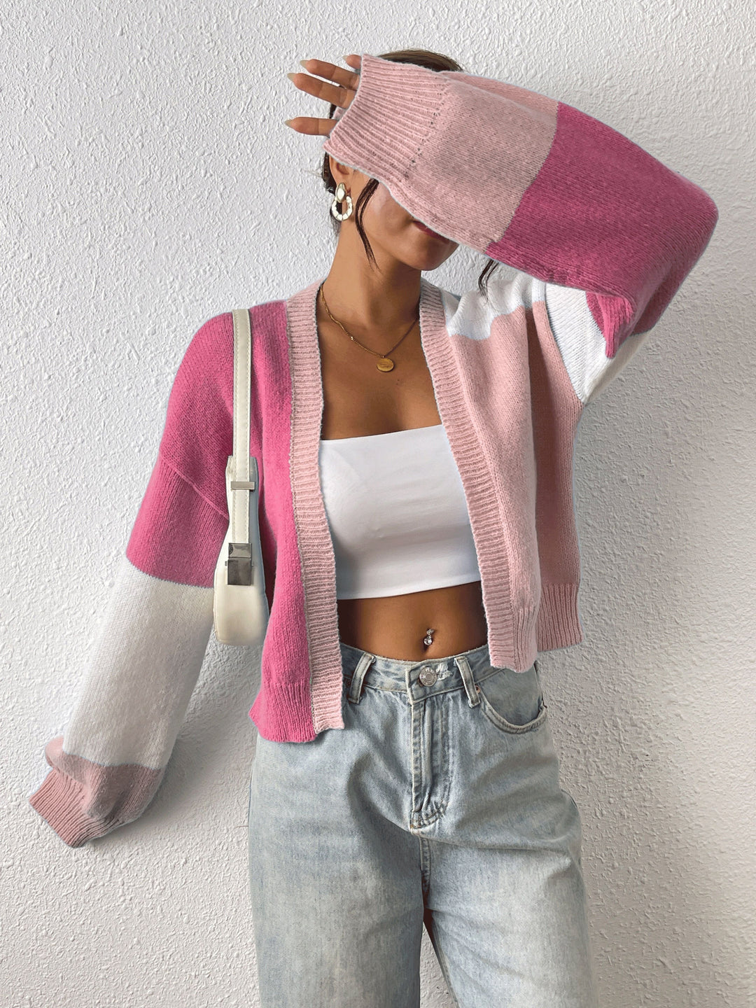 Alina | Colour Block Cardigan