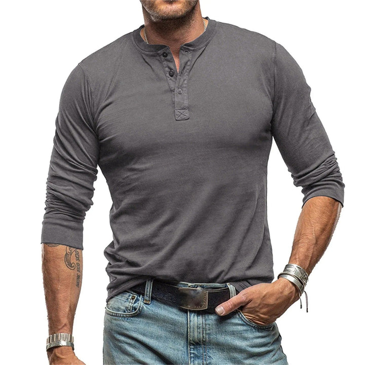 Dario | Stylish Long-Sleeve Shirt 1+1 Free
