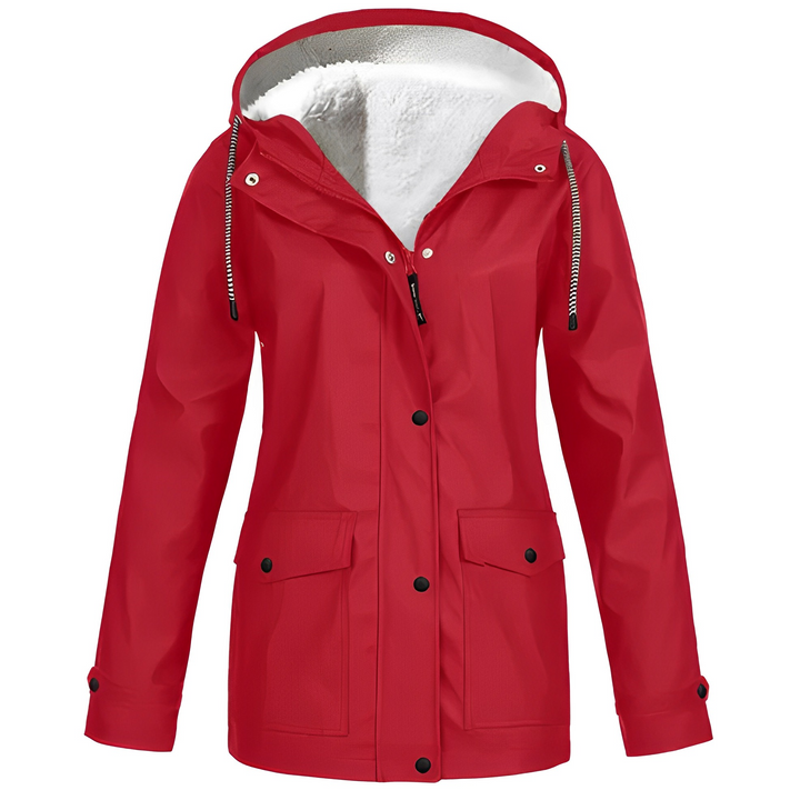 Elvira | Fleece-lined Raincoat for Women