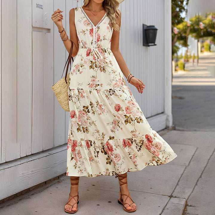 Katharina | Elegant Floral Dress in Premium Quality