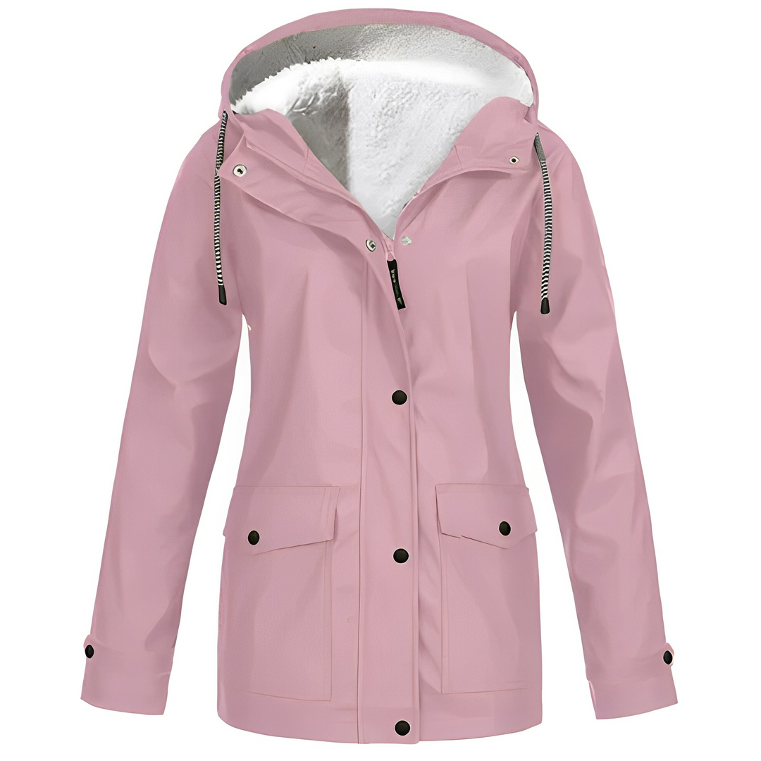 Elvira | Fleece-lined Raincoat for Women