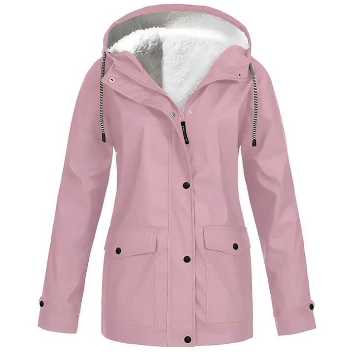 Elvira | Fleece-lined Raincoat for Women