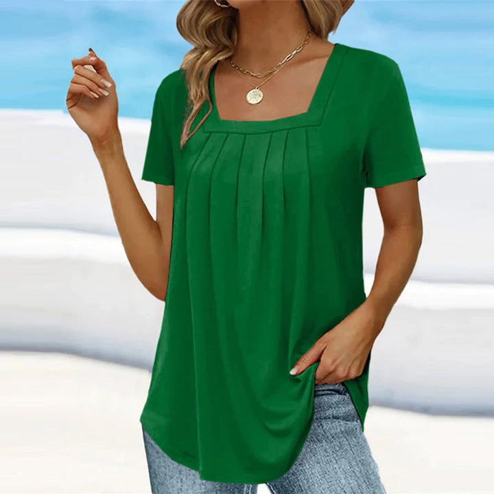 Julia | Pleated Blouse
