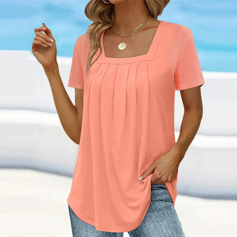 Julia | Pleated Blouse