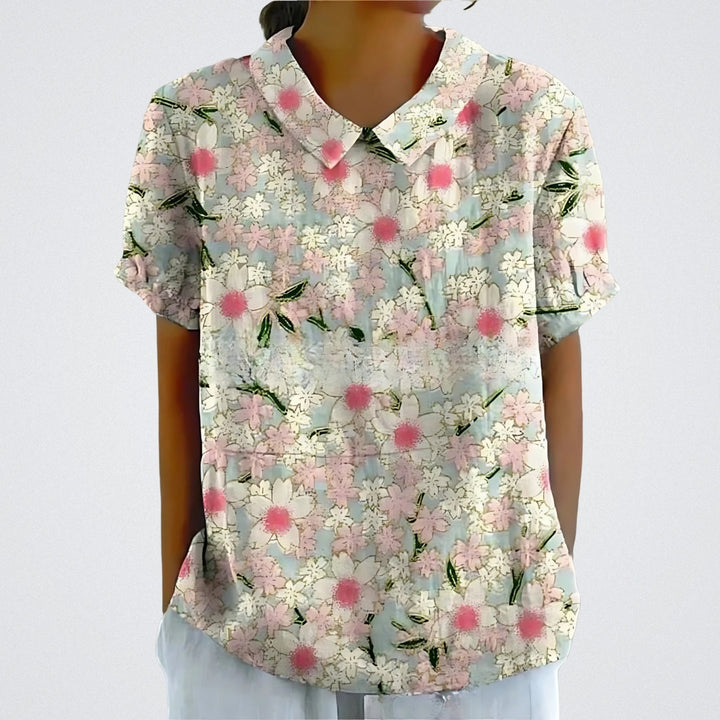 Sophia | Printed Floral Blouse