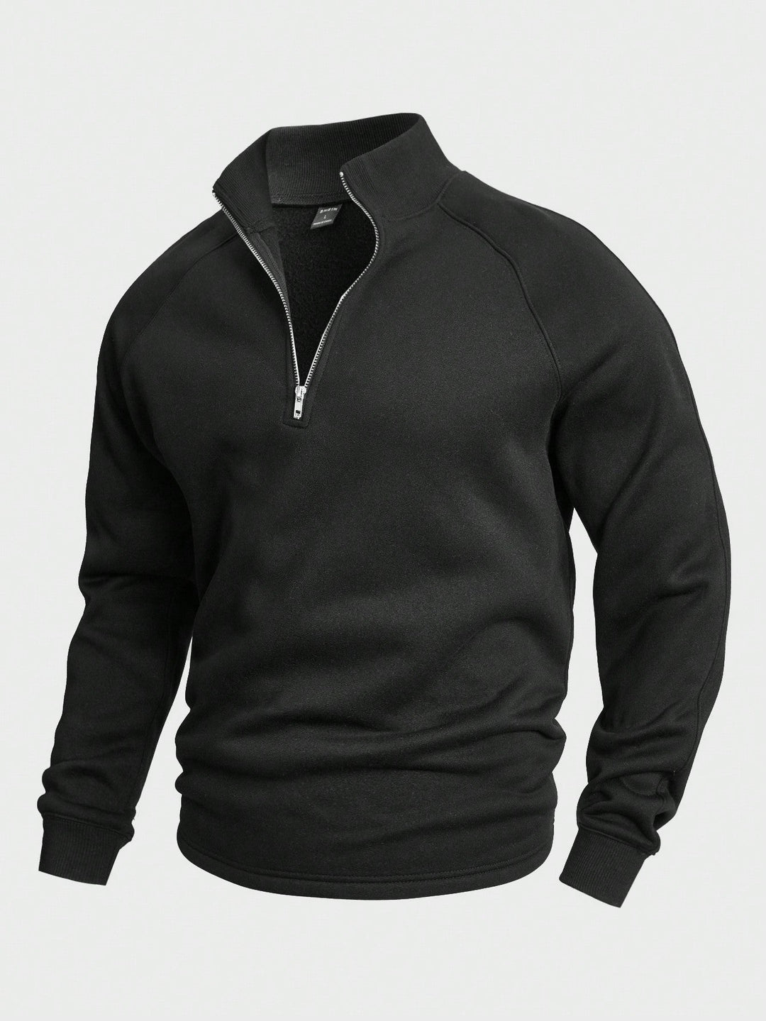 Mathias | Casual Pullover with Half Zip 1+1 Free