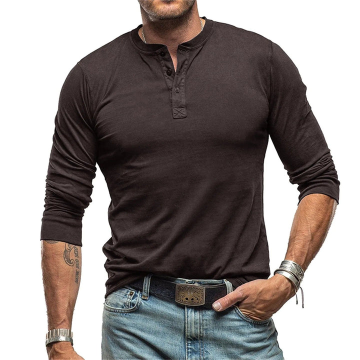 Dario | Stylish Long-Sleeve Shirt 1+1 Free