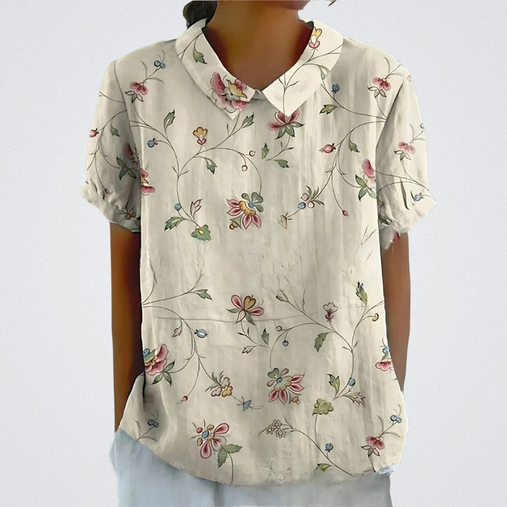 Sophia | Printed Floral Blouse
