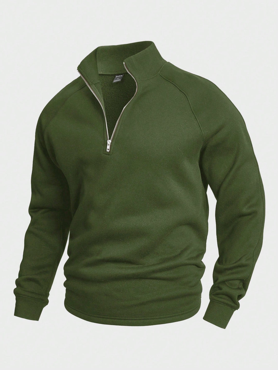 Mathias | Casual Pullover with Half Zip 1+1 Free