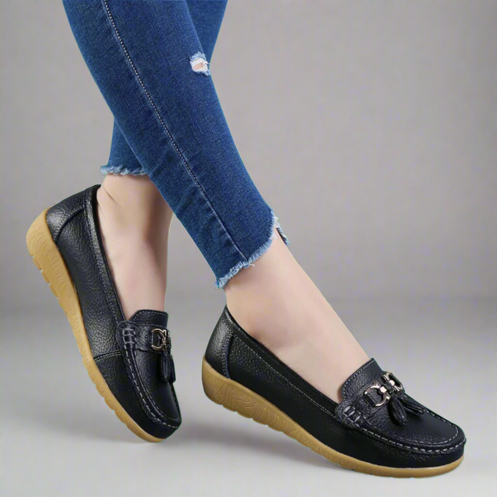 Adeltraut™ Handcrafted Comfortable Leather Moccasins
