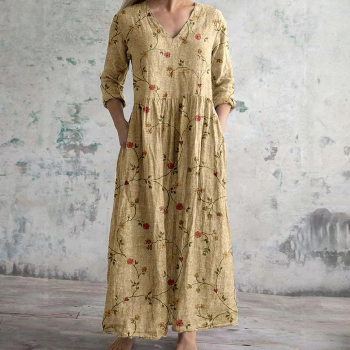 Frida | Linen Summer Dress