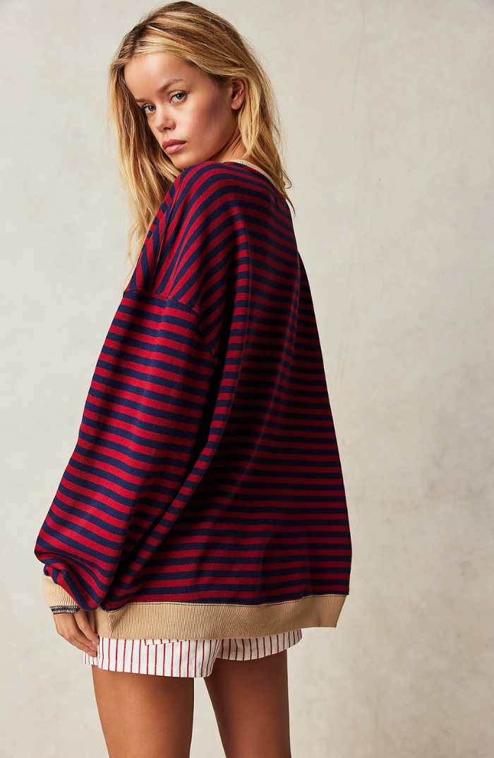 DORI | STRIPED PULLOVER