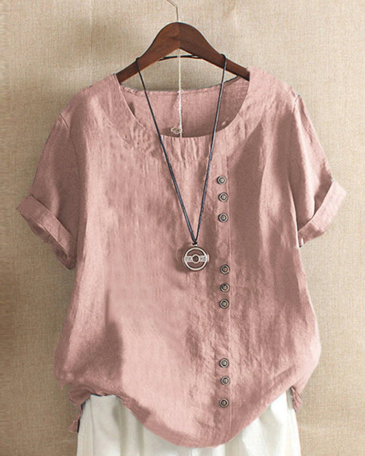 Marie | Airy Short-Sleeve Blouse