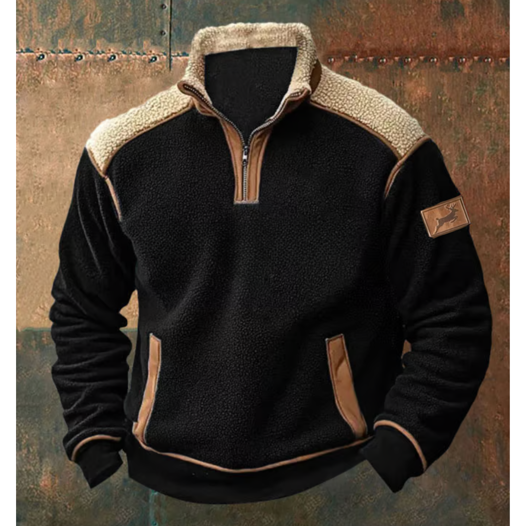 Marco | Fleece Pullover with Zip