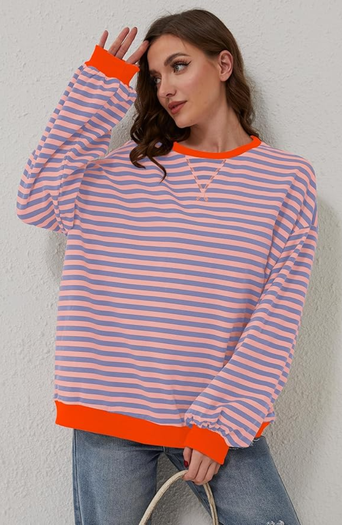 DORI | STRIPED PULLOVER