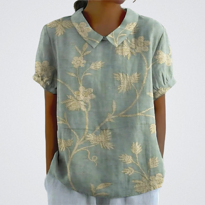 Sophia | Printed Floral Blouse