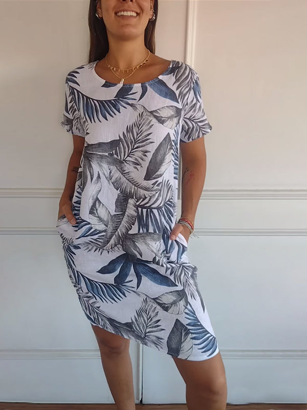 Tina | Stylish Floral Print Dress