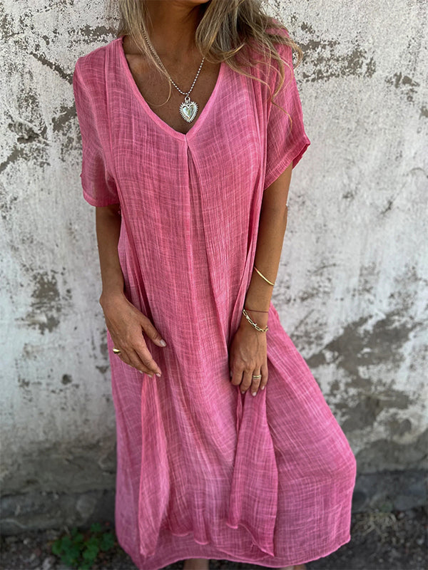 Sandra | Linen Dress