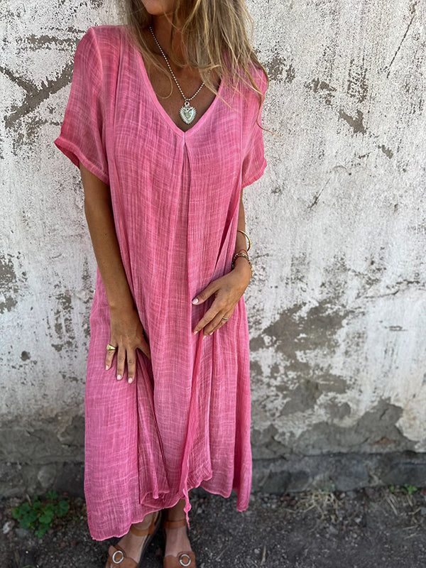 Sandra | Linen Dress
