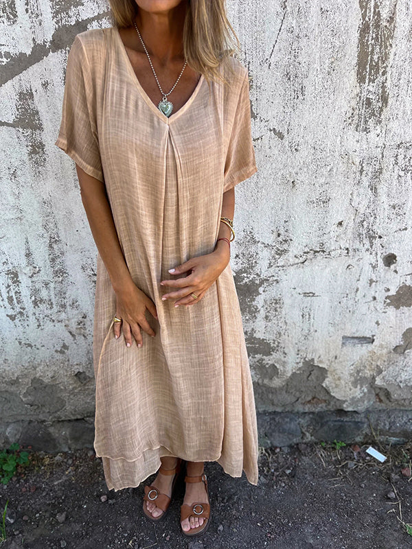 Sandra | Linen Dress
