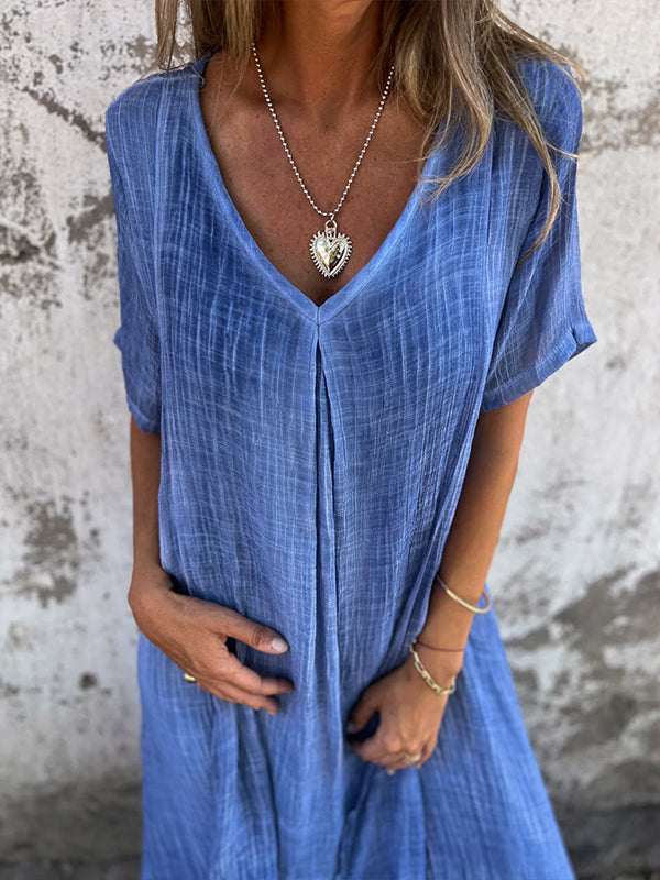 Sandra | Linen Dress