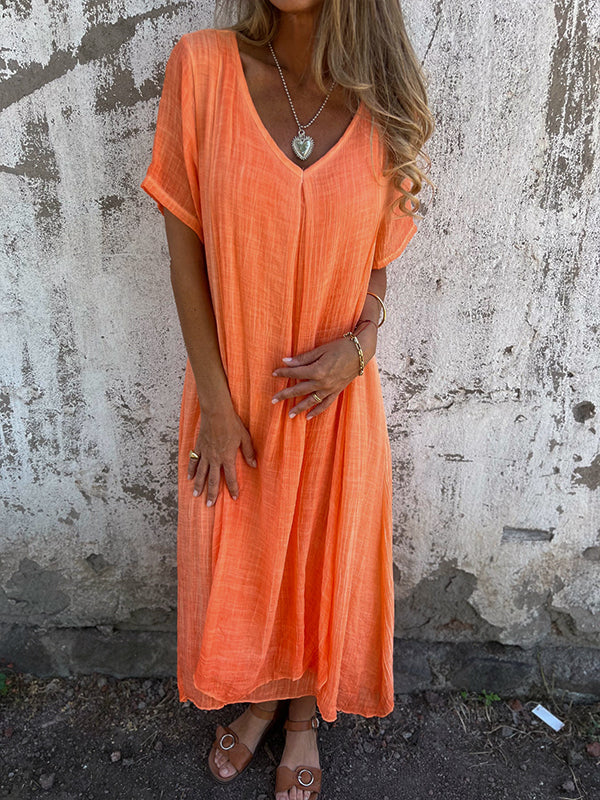Sandra | Linen Dress