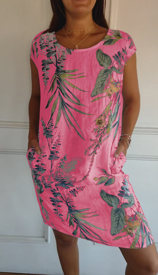 Tina | Stylish Floral Print Dress
