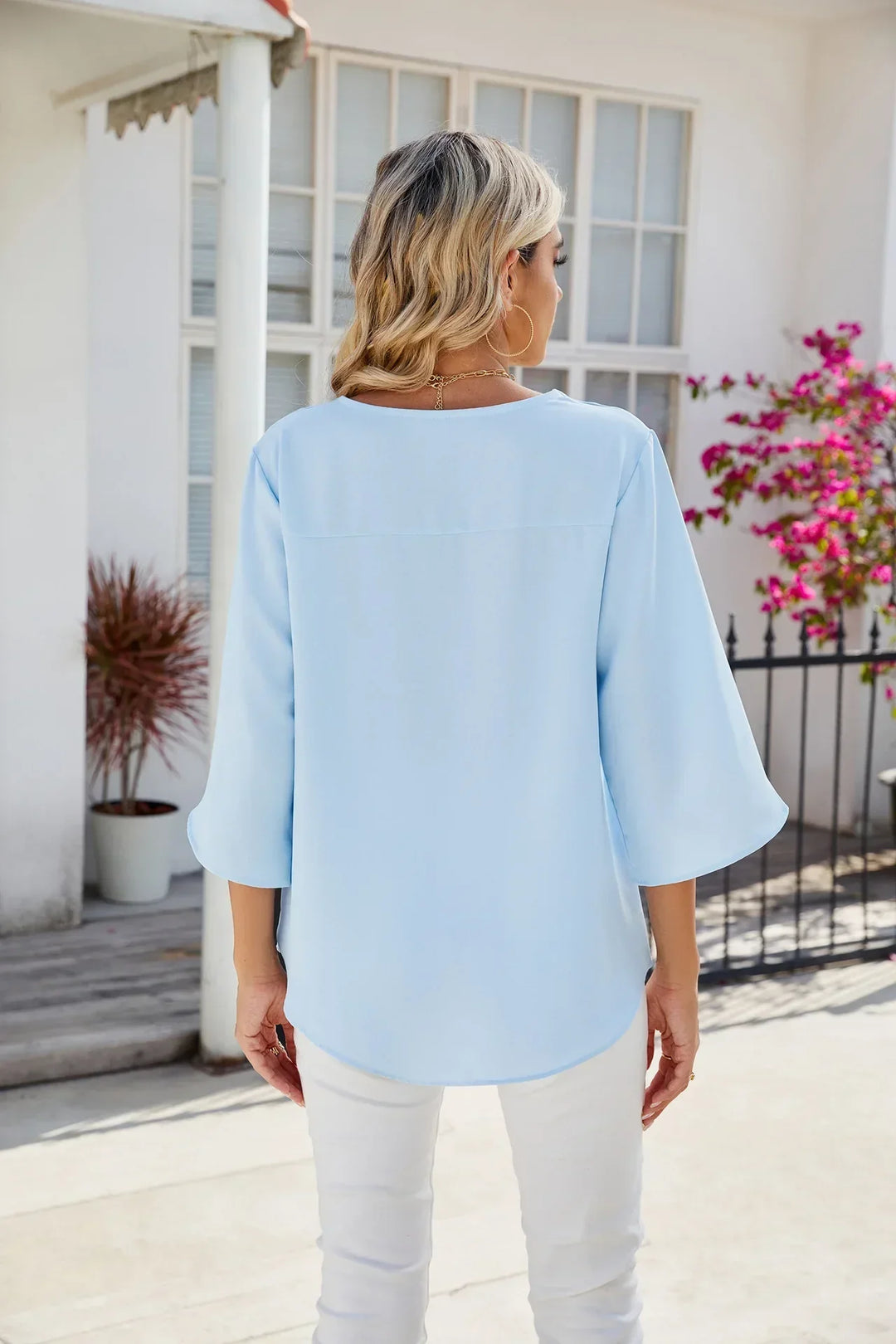 Anna | V-Neck Blouse
