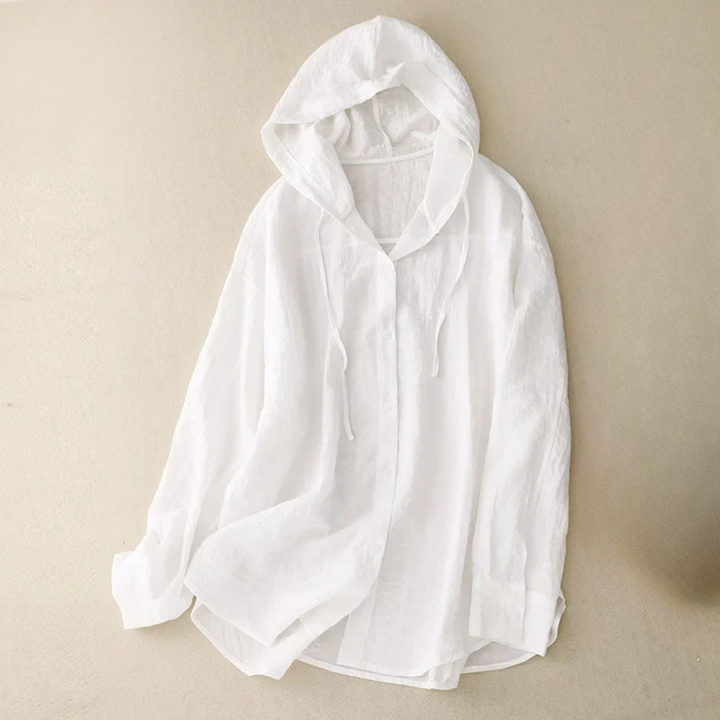 Melanie | Lightweight Hooded Blouse