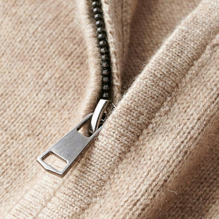 Erik | Premium Zip-Up Sweater