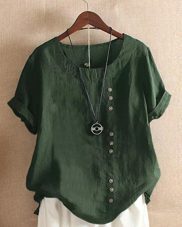 Marie | Airy Short-Sleeve Blouse