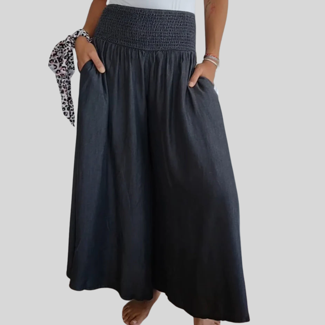 MIRA | Skirt Trousers with Elastic Waistband