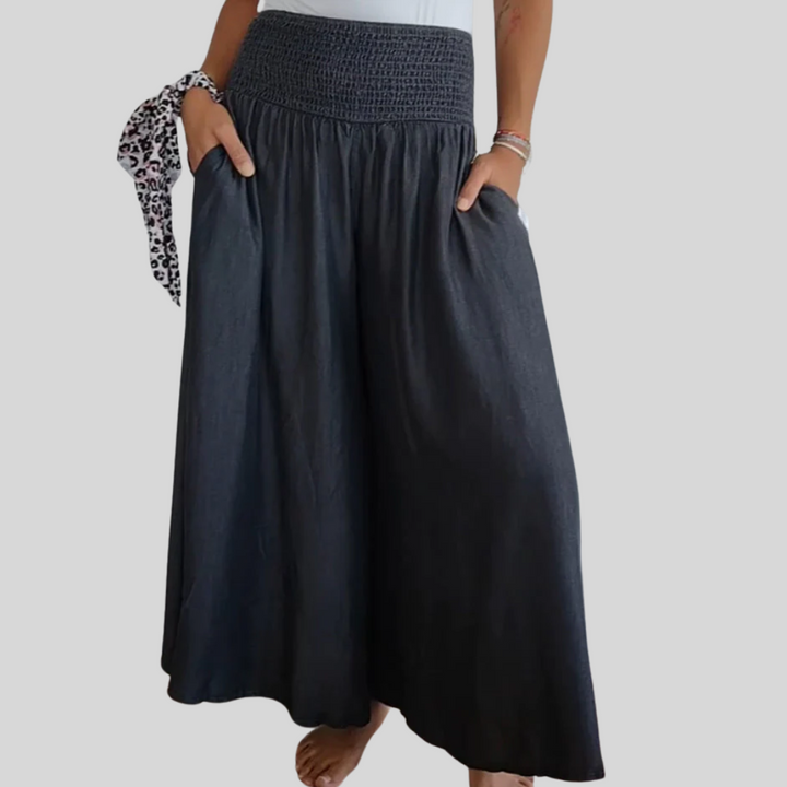 MIRA | Skirt Trousers with Elastic Waistband