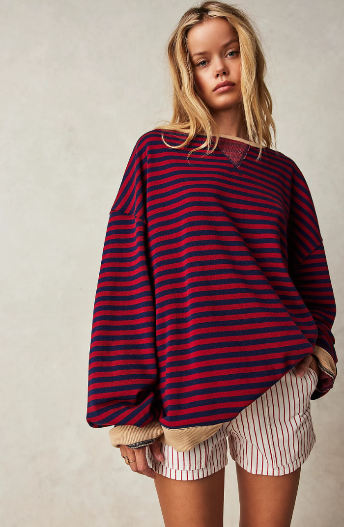 DORI | STRIPED PULLOVER