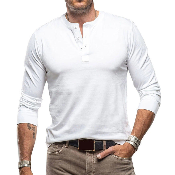 Dario | Stylish Long-Sleeve Shirt 1+1 Free