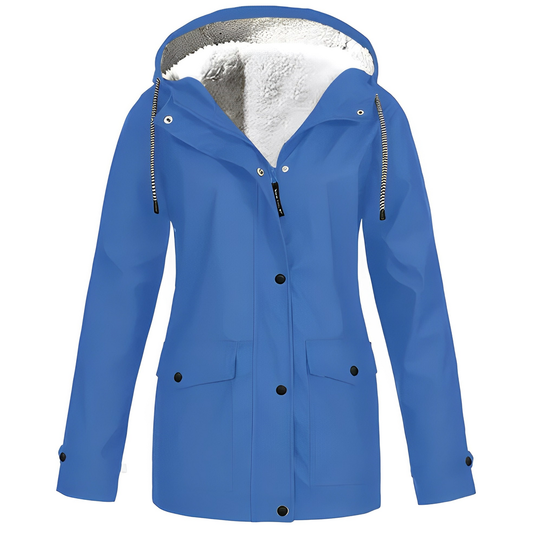 Elvira | Fleece-lined Raincoat for Women