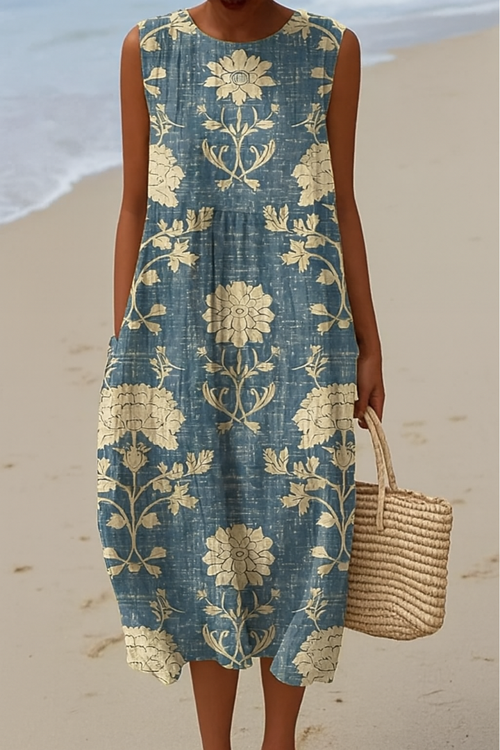 Diana | Elegant Floral Dress