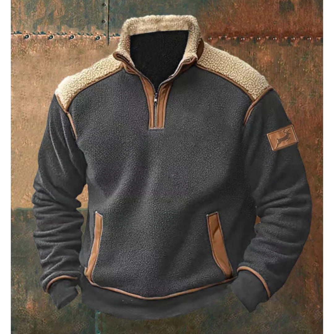 Marco | Fleece Pullover with Zip