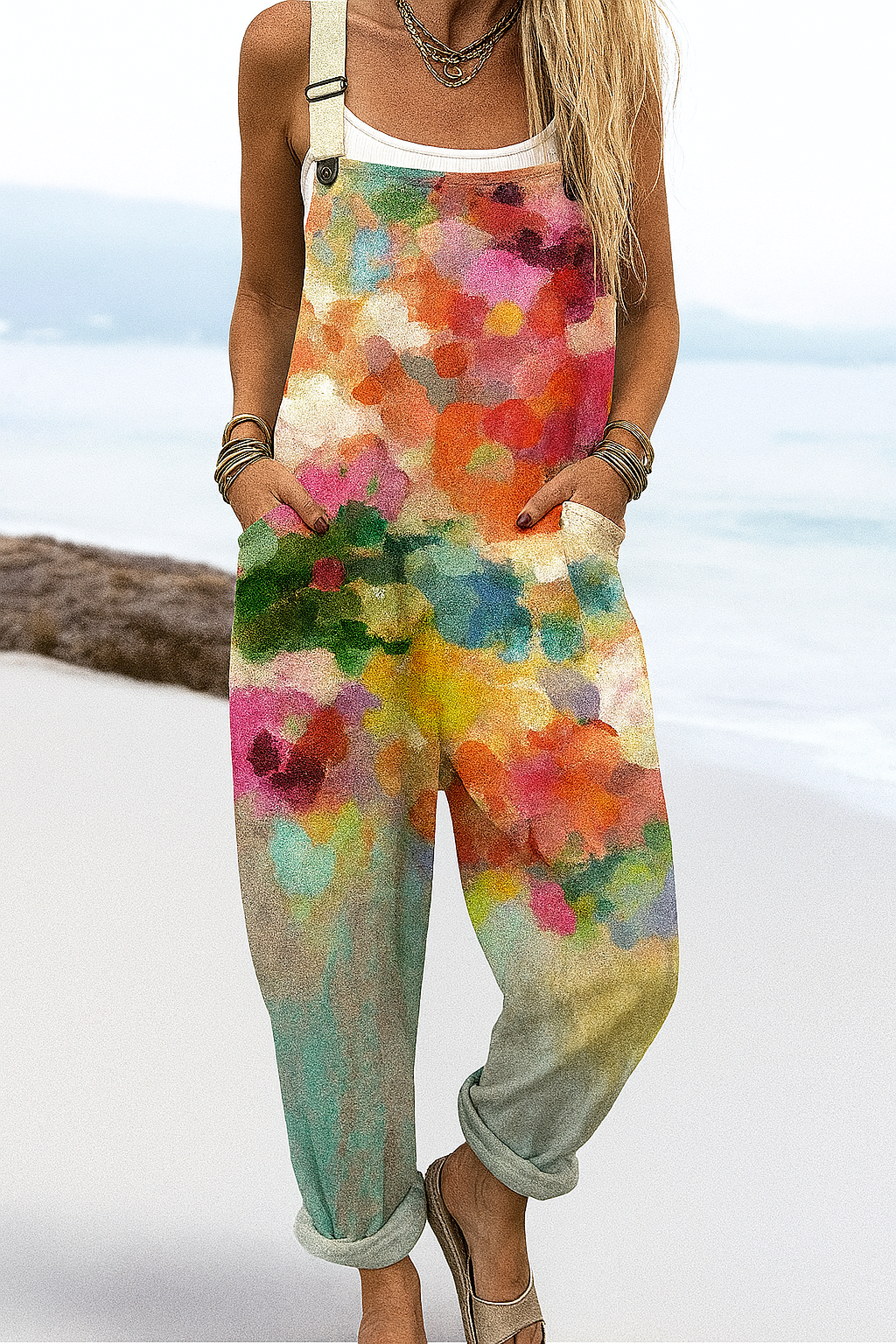 Lena | Artistic Overall Jumpsuit