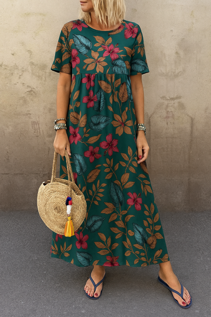 Maya | Elegant floral dress