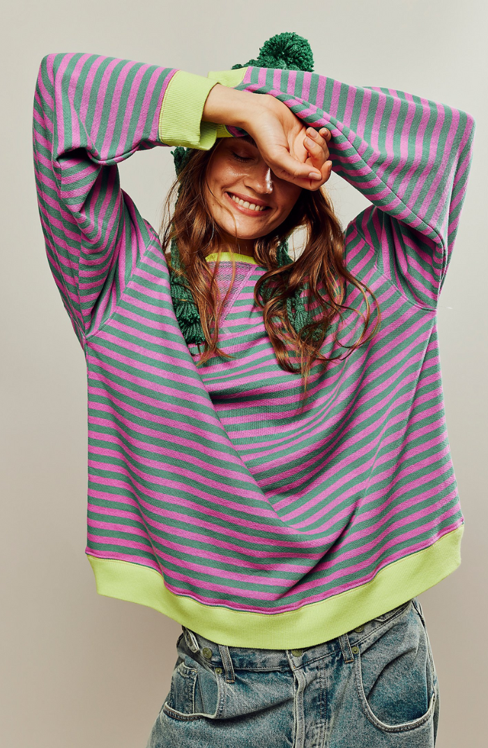 DORI | STRIPED PULLOVER