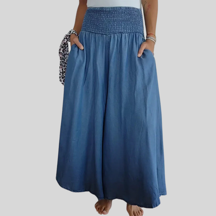 MIRA | Skirt Trousers with Elastic Waistband