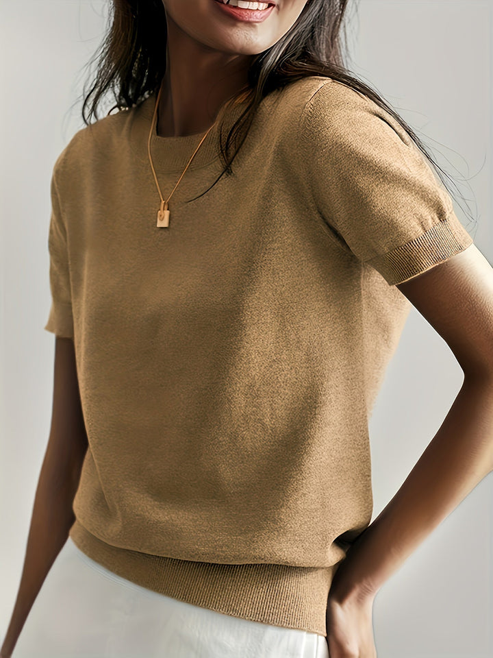Ruby | Casual Jumper with Round Neck