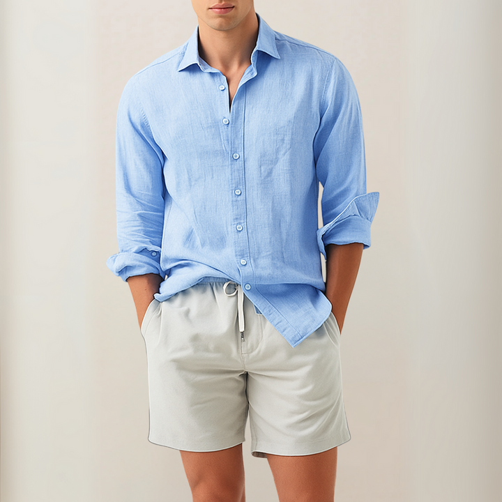 Daniel | Classic Linen Shirt 1+1 FREE