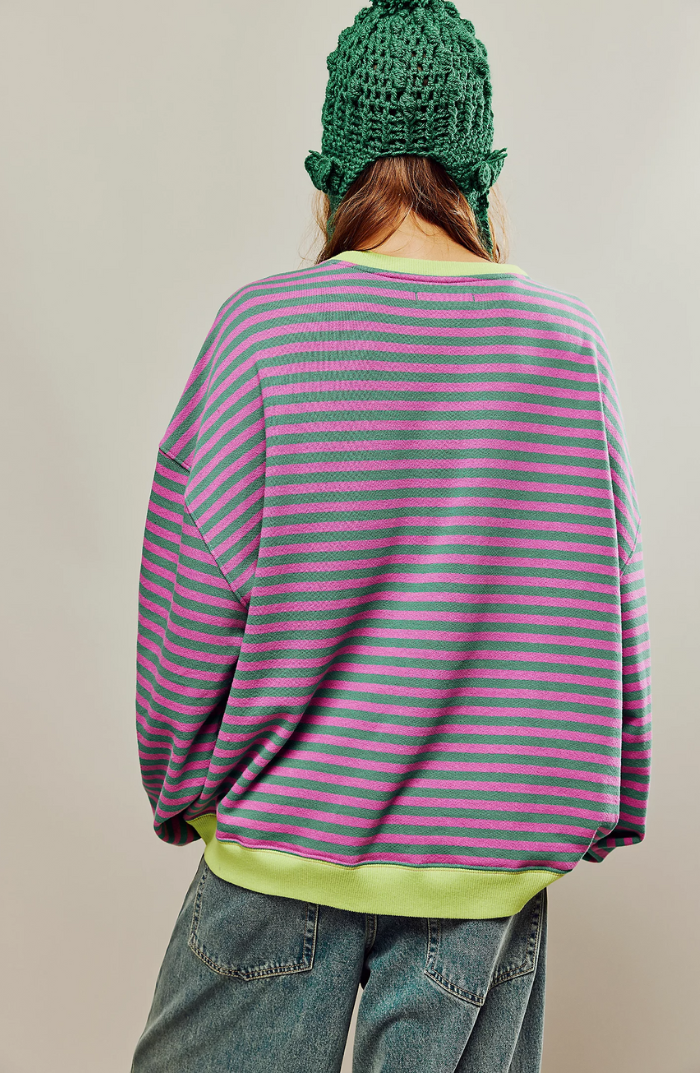 DORI | STRIPED PULLOVER