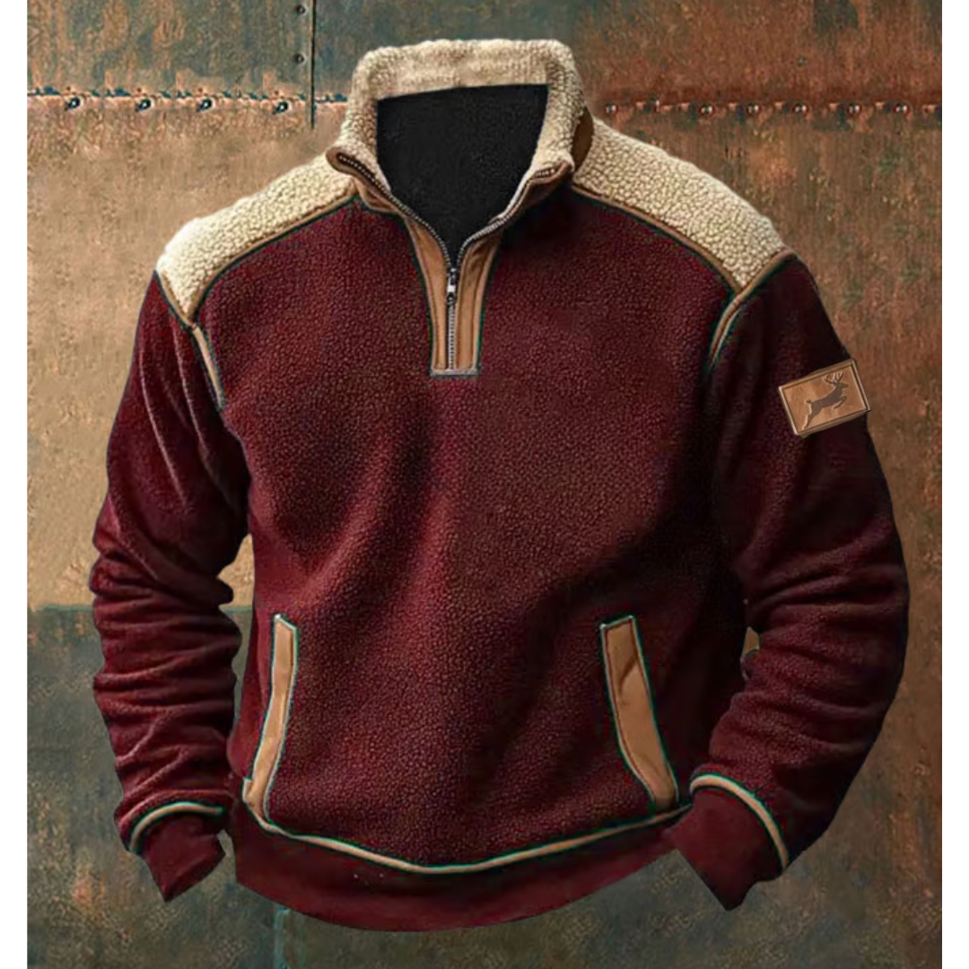Marco | Fleece Pullover with Zip
