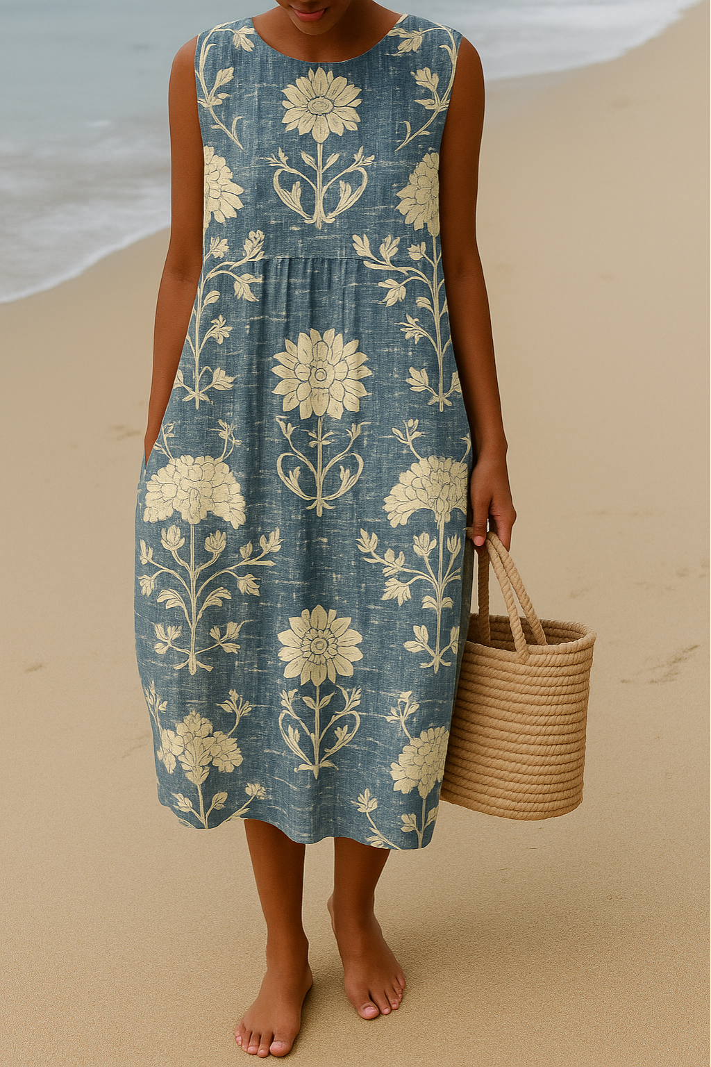 Beate | Elegant Floral Dress