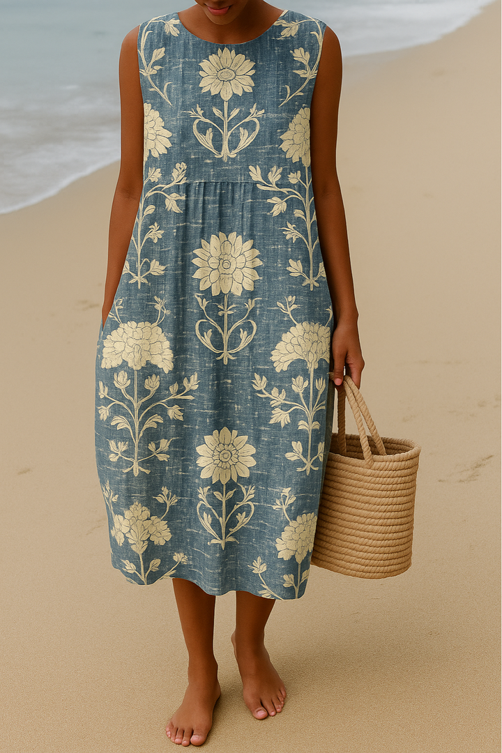 Beate | Elegant Floral Dress